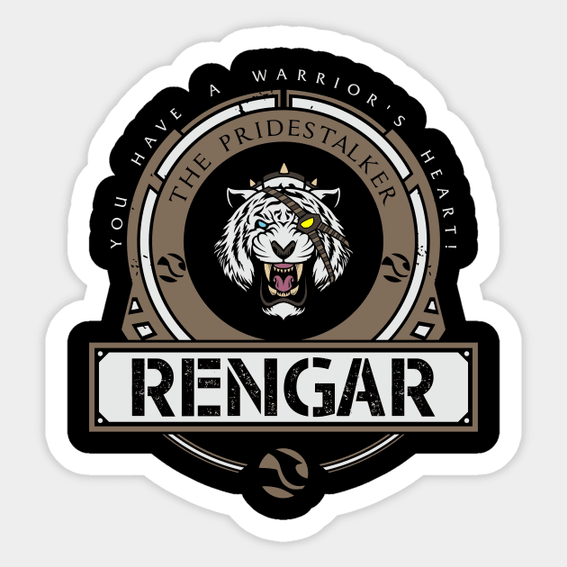 RENGAR - LIMITED EDITION Sticker by DaniLifestyle